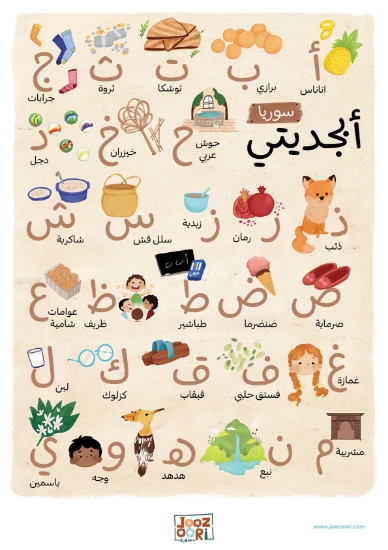 Image de Alphabet en arabe : SYRIE